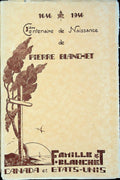 Digitized Famille Blanchet Canada et Etats Unis 1646-1946