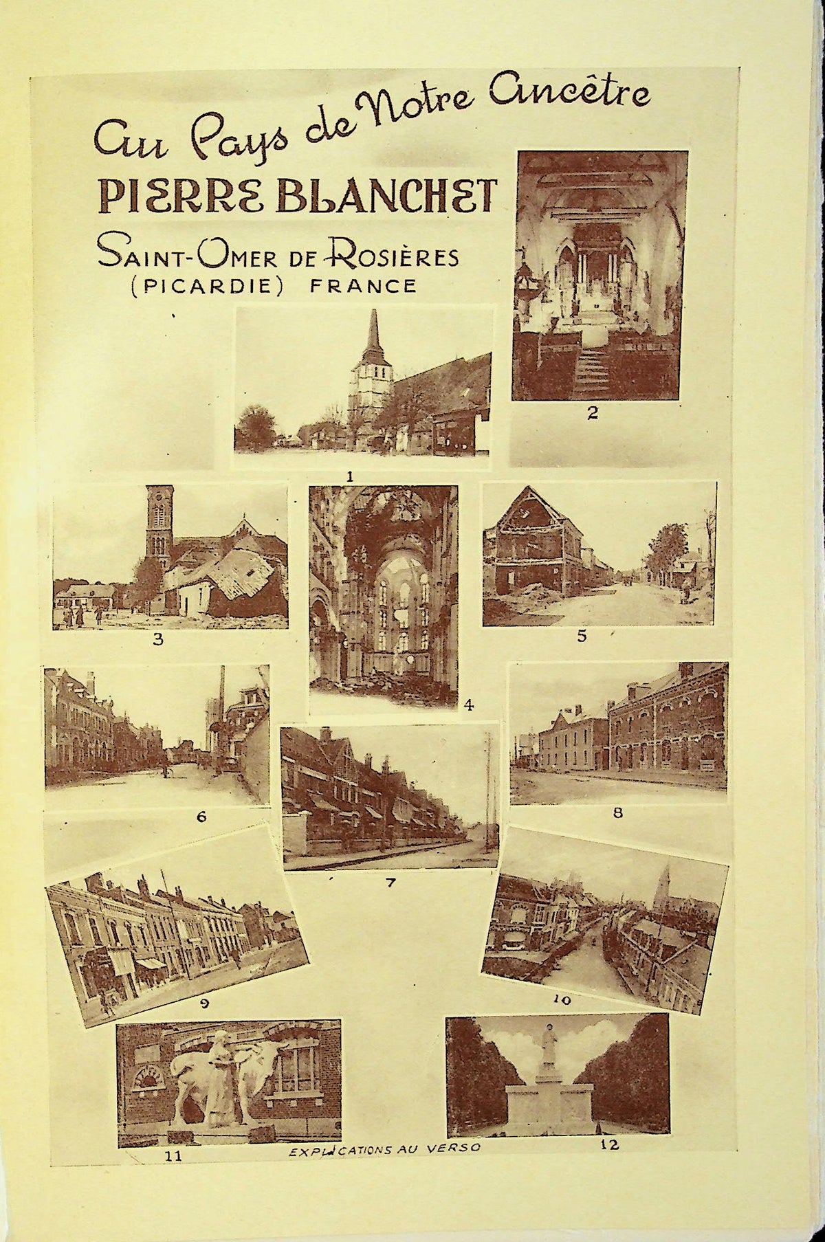 Digitized Famille Blanchet Canada et Etats Unis 1646-1946